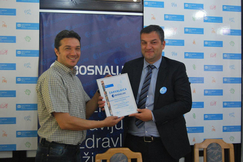 Bosnalijek Donates 32, 000 BAM to a family from the SOS Children’s Village